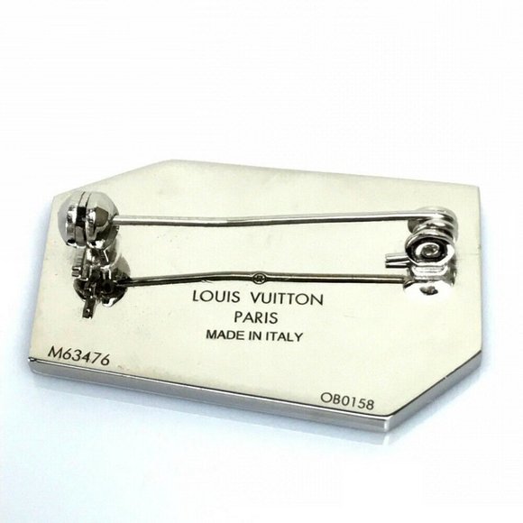 Auth LOUIS VUITTON 2018 `` TIME CAPSULE '' Brooch - Picture 6 of 7